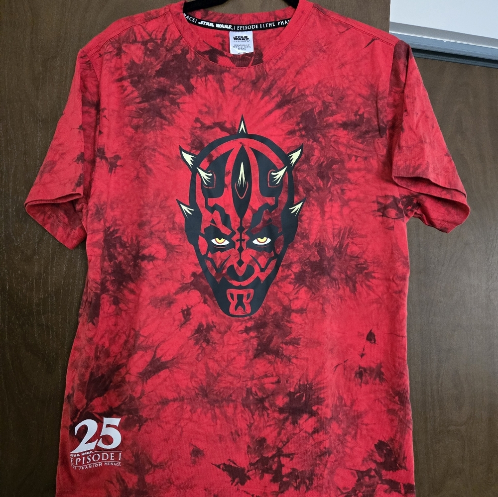 Darth Maul 25th Anniversary shirt.